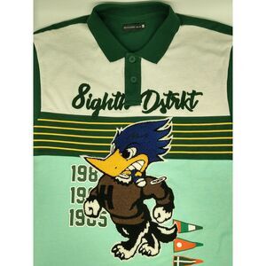 8IGHTH‎ / DSTRKT Urban Wear Colorblock Polo Size Large Duck Unique Vintage Rare